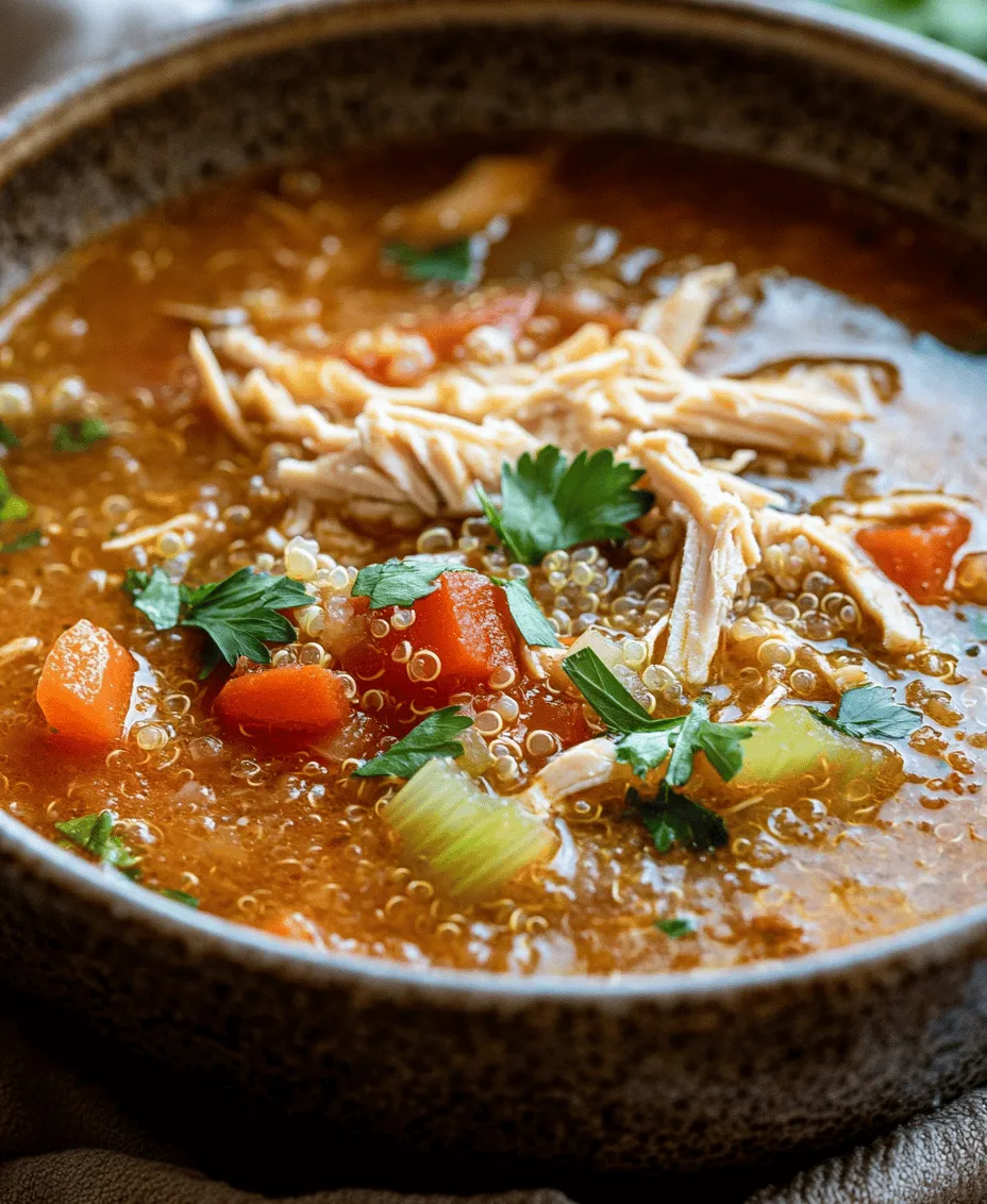 As the chill of autumn sets in and winter looms on the horizon, nothing warms the soul quite like a bowl of comforting soup. This Cozy Chicken Quinoa Vegetable Soup is not only a delightful way to warm up but also a nourishing meal that can fit seamlessly into your busy lifestyle. Packed with protein-rich chicken, nutty quinoa, and vibrant vegetables, this soup is a celebration of wholesome ingredients that provide both comfort and nutrition.