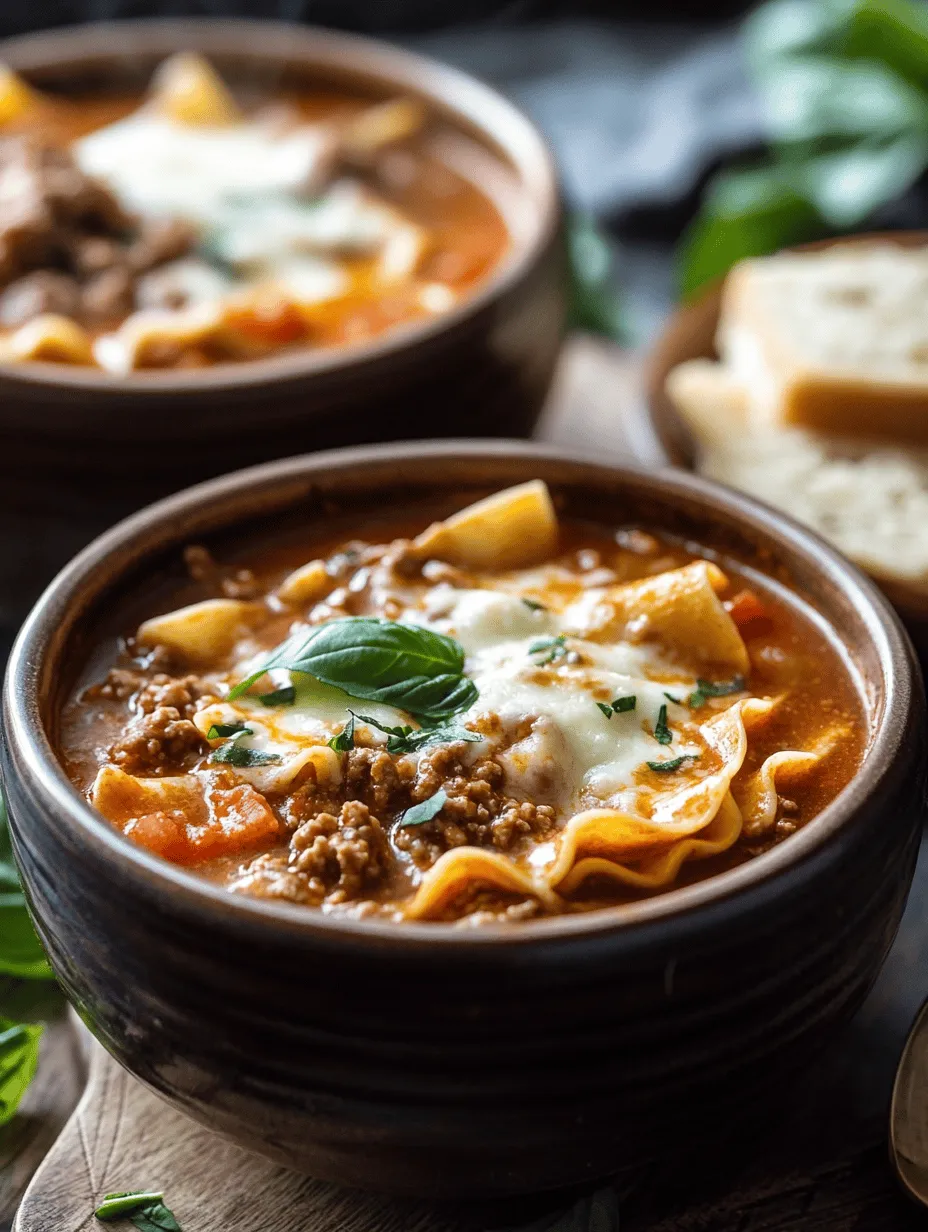 When it comes to comfort food, few dishes can compete with the warming embrace of a rich, hearty soup. The aroma of simmering ingredients wafting through the kitchen has a way of bringing people together, creating a sense of home and warmth. One dish that perfectly embodies this essence is Hearty Crock Pot Lasagna Soup. It combines the beloved flavors of traditional lasagna with the ease and convenience of a slow cooker, making it an ideal choice for busy families, potlucks, or cozy nights in. This recipe allows home cooks to prepare a delicious meal with minimal effort, letting the crock pot do most of the work while you focus on enjoying your time with loved ones.