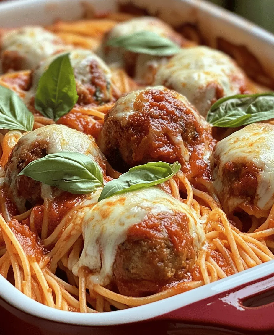 Spaghetti and meatballs have long held a special place in the hearts and kitchens of families around the world. This iconic dish transcends borders, serving as a symbol of comfort and nostalgia for many. The combination of tender spaghetti tangled with juicy, flavorful meatballs in a rich and tangy marinara sauce creates an irresistible meal that evokes warm memories. While the traditional stovetop version is beloved, our Baked Spaghetti and Meatballs Extravaganza takes this classic to new heights by introducing a unique twist: baking the entire dish for enhanced flavors and textures. The result is a bubbling, golden-brown masterpiece that not only looks enticing but also delivers a deeper, more concentrated flavor profile.