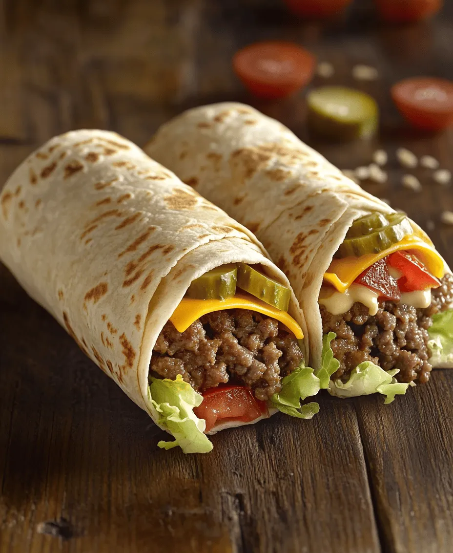 If you’ve ever craved the iconic taste of a Big Mac but wanted a healthier, more convenient version, look no further than Big Mac Wraps. This innovative recipe captures the essence of the beloved fast-food classic while offering a fresh and easy-to-make alternative. With a unique blend of flavors wrapped in a soft tortilla, these wraps are designed to satisfy your cravings without the guilt of fast food.