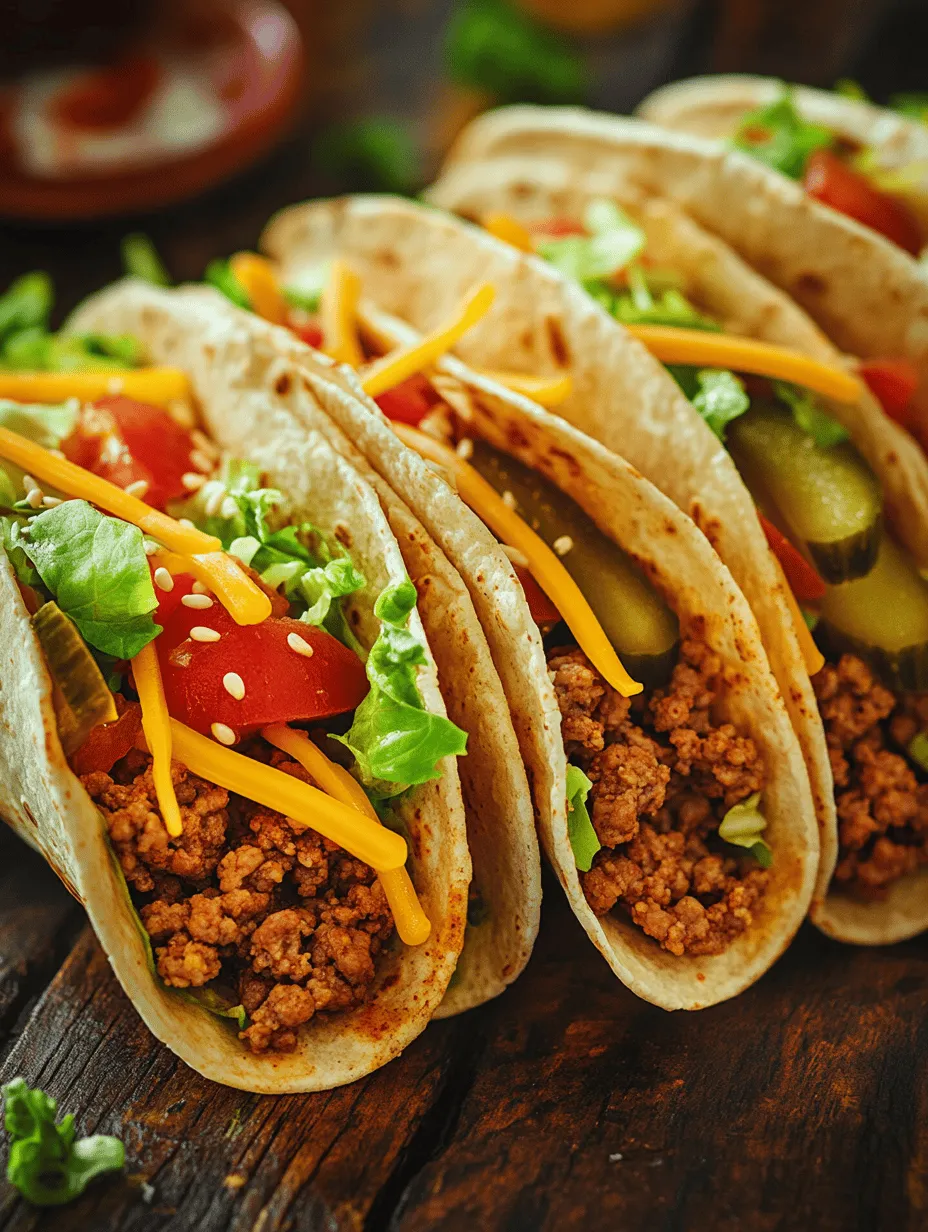 If you’ve ever craved the iconic taste of a Big Mac but wanted a healthier, more convenient version, look no further than Big Mac Wraps. This innovative recipe captures the essence of the beloved fast-food classic while offering a fresh and easy-to-make alternative. With a unique blend of flavors wrapped in a soft tortilla, these wraps are designed to satisfy your cravings without the guilt of fast food.