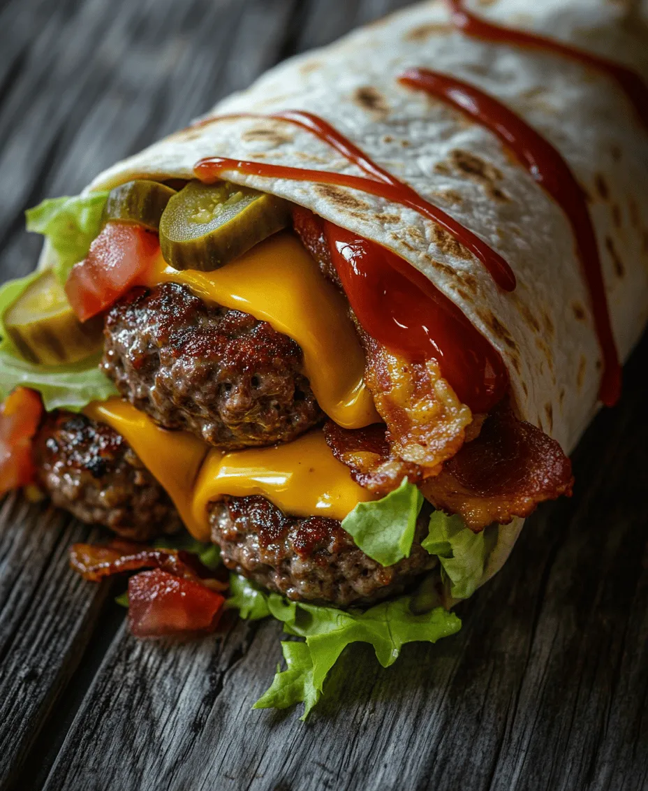 In the culinary world, fusion dishes have taken center stage, offering a delightful mix of traditional flavors and innovative concepts. One such exciting creation is the Bacon and Beef Patty Hamburger Burrito. This recipe marries the classic elements of a juicy hamburger with the convenience and heartiness of a burrito, resulting in a flavor explosion that's sure to satisfy even the most discerning appetites.