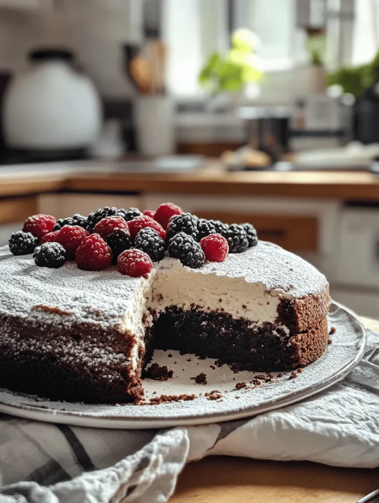 The Italian Love Cake is more than just a dessert; it’s a heartfelt tribute to love, tradition, and Italian culinary artistry. This enchanting cake has captured the hearts of many with its rich, decadent layers of chocolate and creamy ricotta, creating an experience that is both indulgent and comforting. As you take your first bite, you’ll be transported to a world where every layer tells a story, and every ingredient plays a vital role in crafting this delightful masterpiece.