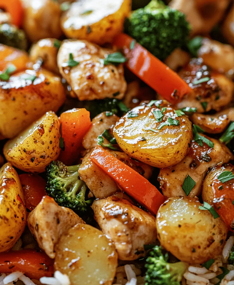 When it comes to family dinners or entertaining guests, few dishes can rival the delightful combination of Garlic Herb Roasted Potatoes and Chicken Stir-Fry. This recipe encapsulates a perfect balance of flavors and textures, making it not just a meal but an experience. Imagine tender, golden potatoes infused with aromatic herbs, paired with a vibrant stir-fried chicken dish that pops with color and crunch. This delightful duo is not only satisfying but also easy to prepare, making it an ideal choice for those busy weeknights or special gatherings.