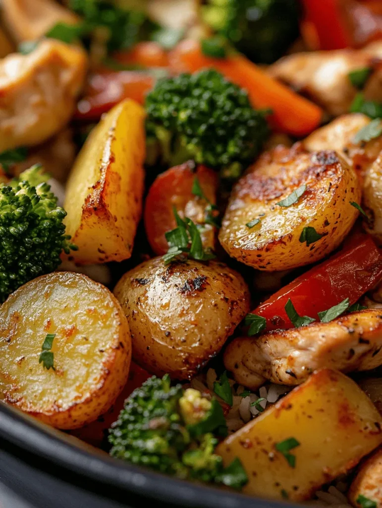 When it comes to family dinners or entertaining guests, few dishes can rival the delightful combination of Garlic Herb Roasted Potatoes and Chicken Stir-Fry. This recipe encapsulates a perfect balance of flavors and textures, making it not just a meal but an experience. Imagine tender, golden potatoes infused with aromatic herbs, paired with a vibrant stir-fried chicken dish that pops with color and crunch. This delightful duo is not only satisfying but also easy to prepare, making it an ideal choice for those busy weeknights or special gatherings.