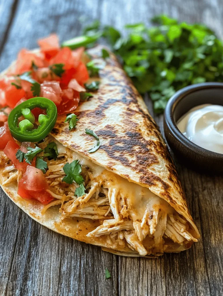 In the fast food landscape, few items have the same cult following as Taco Bell’s Chicken Quesadilla. A harmonious blend of melted cheese, tender chicken, and a hint of taco seasoning wrapped in a warm tortilla makes it a beloved choice for many seeking a quick yet satisfying meal. The allure of this dish goes beyond mere convenience; it’s the unique flavor profile and the satisfying crunch that leave fans returning for more. For those craving that signature taste without the drive-thru, this Taco Bell Chicken Quesadilla Copycat recipe is a game-changer. With just a handful of ingredients, you can recreate this iconic dish in your kitchen, allowing you to indulge whenever the craving strikes.