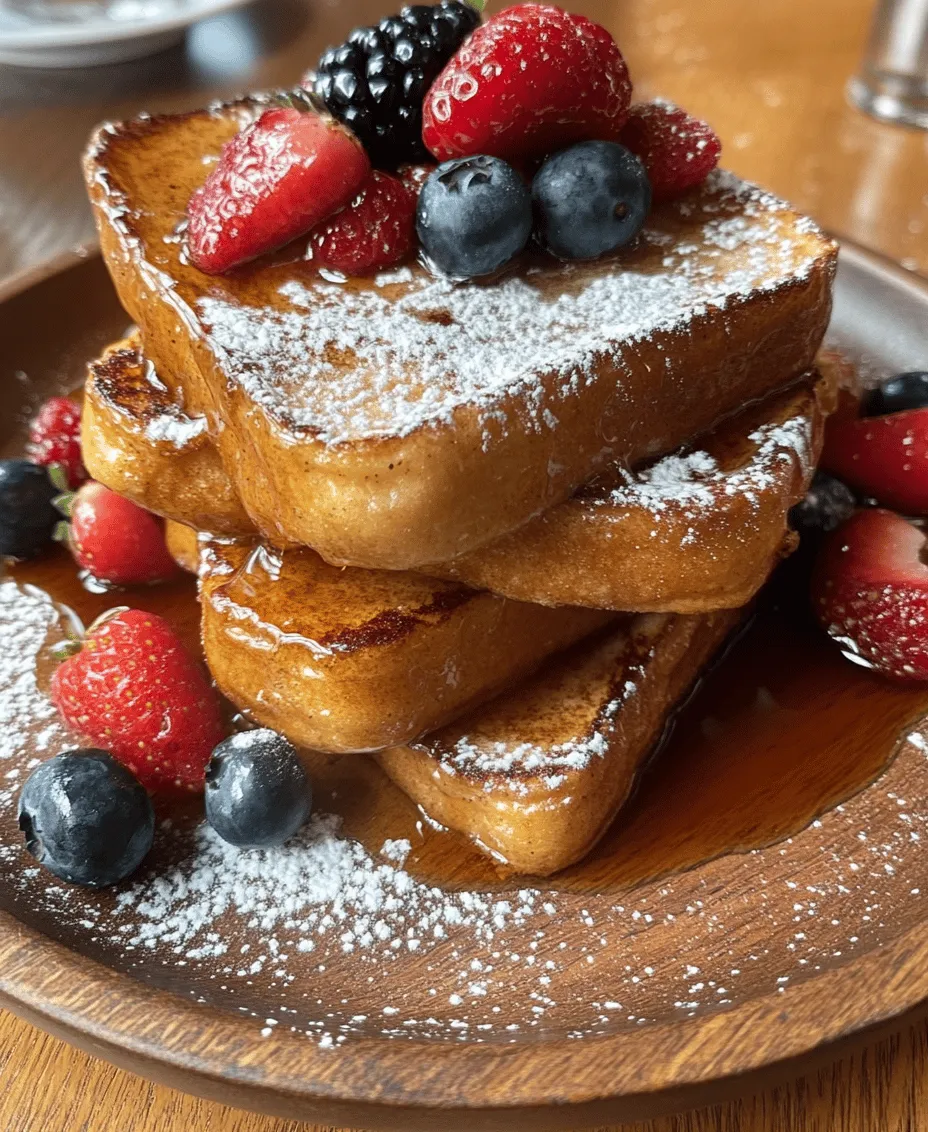 When it comes to breakfast classics, few dishes can rival the comforting allure of French toast. This beloved morning staple has graced tables around the world and remains a favorite for its simplicity, versatility, and delicious flavor. Whether you're enjoying a leisurely Sunday brunch or need a quick weekday meal, French toast is always a satisfying choice.