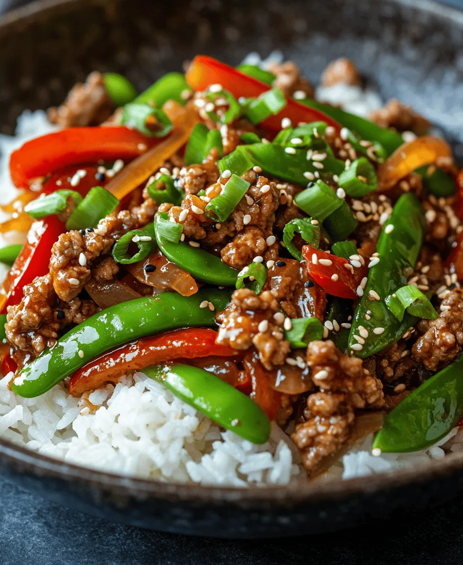 In an age where healthy eating often clashes with the demands of a busy lifestyle, Korean-Style Ground Turkey Stir Fry emerges as a beacon of culinary convenience. This dish is not just a meal; it's an experience that encapsulates the vibrant flavors and rich traditions of Korean cuisine. Picture a colorful plate filled with tender ground turkey, crisp vegetables, and a sauce that dances on your palate, leaving you craving more. This delightful stir fry not only satisfies your hunger but also provides a wholesome option that can be prepared in under 30 minutes.