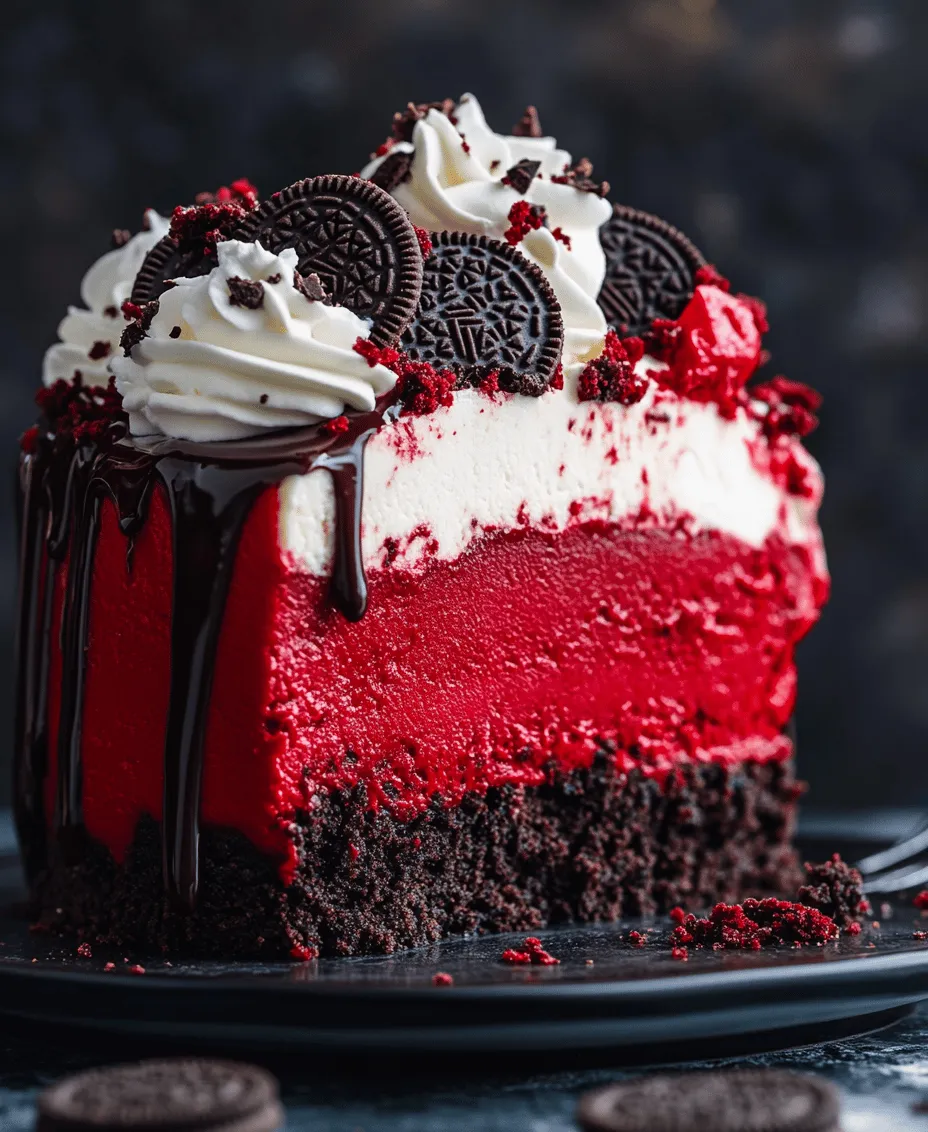 To create the Decadent Red Velvet Oreo Cheesecake, it’s essential to understand the role of each ingredient. The balance of flavors and textures is what makes this dessert an unforgettable experience.