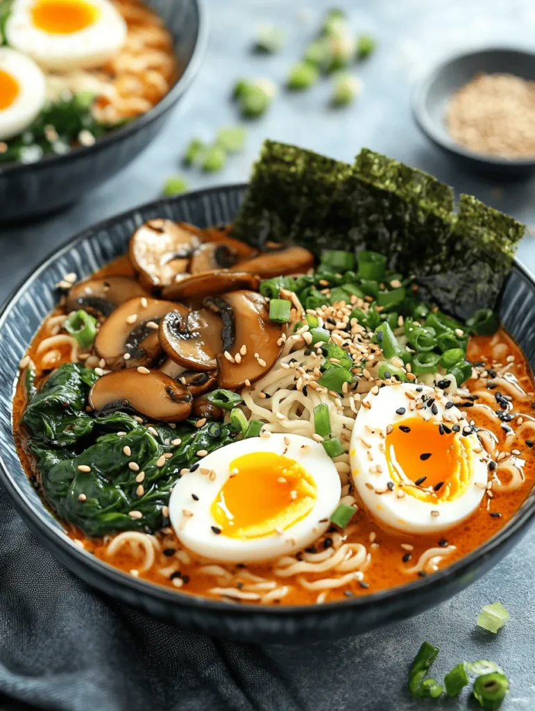 Every great dish begins with quality ingredients, and Spicy Miso Ramen Delight is no exception. Below, we explore each component of this flavorful ramen, highlighting its role and benefits.