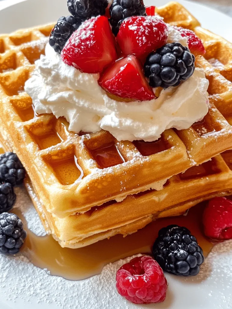 Belgian waffles have become a beloved breakfast staple around the world, renowned for their light and airy texture paired with deep pockets that hold toppings beautifully. Whether served at a local café, as a weekend treat at home, or even at festive gatherings, these waffles have secured their place in the hearts (and stomachs) of many. Their popularity is not just a result of their delightful taste, but also their versatility. From classic syrup and butter to fresh fruits, whipped cream, or even ice cream, the possibilities for customization are endless.