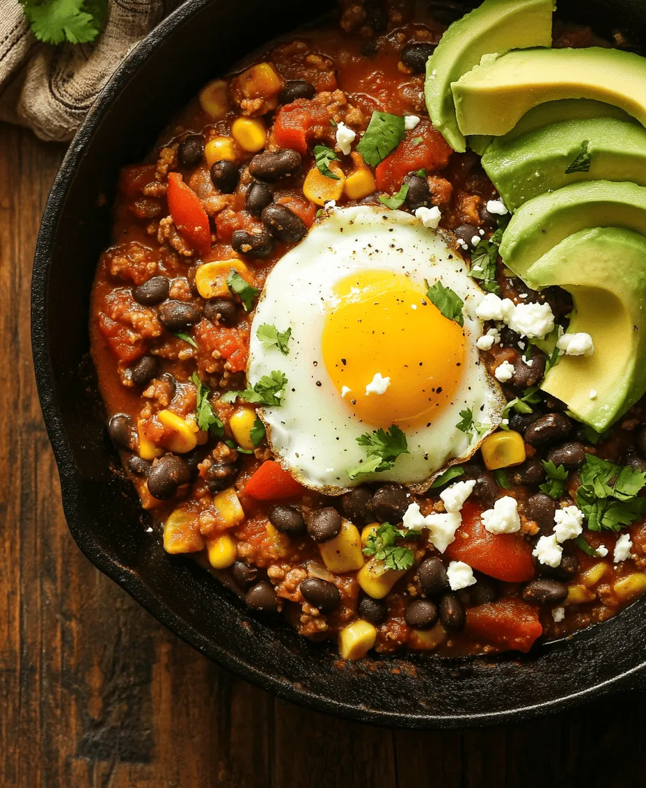 Breakfast is often referred to as the most important meal of the day, and for good reason. It sets the tone for your energy levels and metabolism, making it essential to start your day with a balanced meal. The Savory Breakfast Chili and Eggs recipe takes traditional breakfast elements and infuses them with a hearty, savory twist, creating a dish that is not only satisfying but also packed with nutrients.