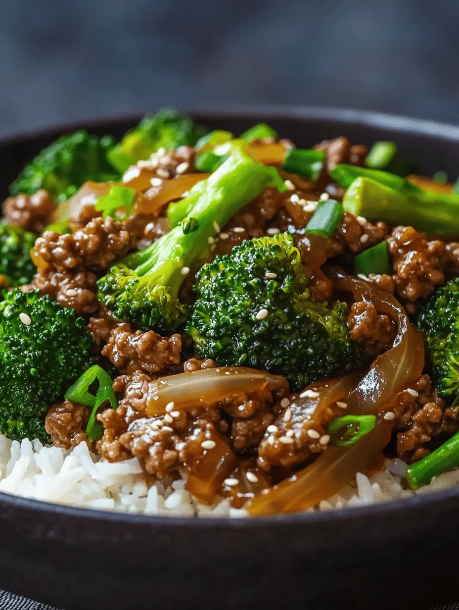 Savory Beef & Broccoli Delight is a beloved dish that brings together the richness of tender beef and the vibrant crunch of broccoli, creating a meal that is both satisfying and nutritious. This classic stir-fry has its roots in Chinese cuisine but has become a staple in households around the world, thanks to its delicious flavors and quick preparation time. With a harmonious blend of savory sauces and fresh ingredients, this dish not only pleases the palate but also offers numerous health benefits.
