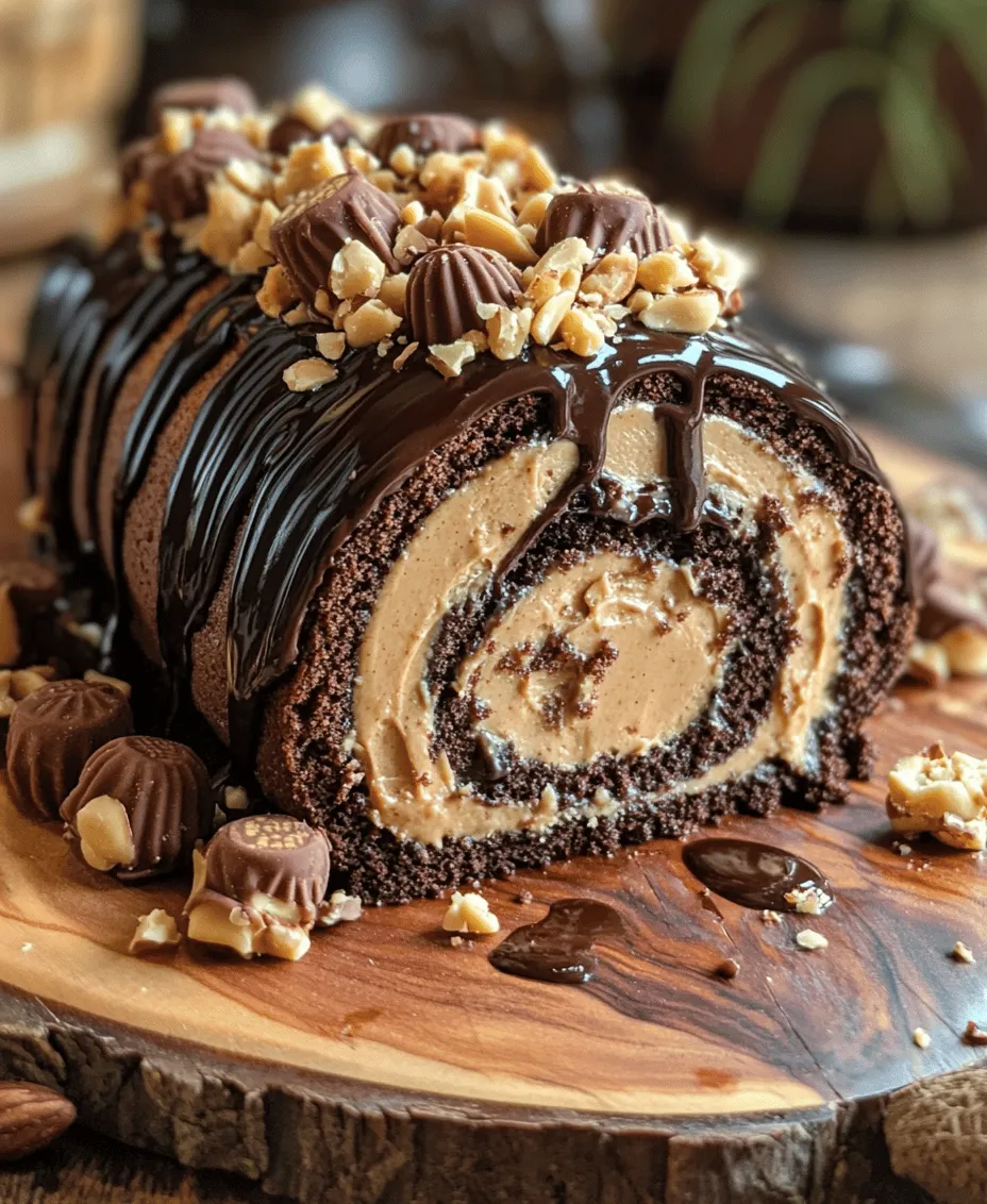 There’s something inherently satisfying about the combination of chocolate and peanut butter. This classic pairing has delighted taste buds for generations, offering a rich, creamy, and indulgent experience that’s hard to resist. From peanut butter cups to brownies, the versatility of this duo knows no bounds. Among the myriad of ways to enjoy these flavors, the Reese’s Peanut Butter Cup Roll Cake stands out as a showstopper. This dessert not only tantalizes the palate but also serves as a visual masterpiece, perfect for impressing guests at gatherings or celebrating special occasions.