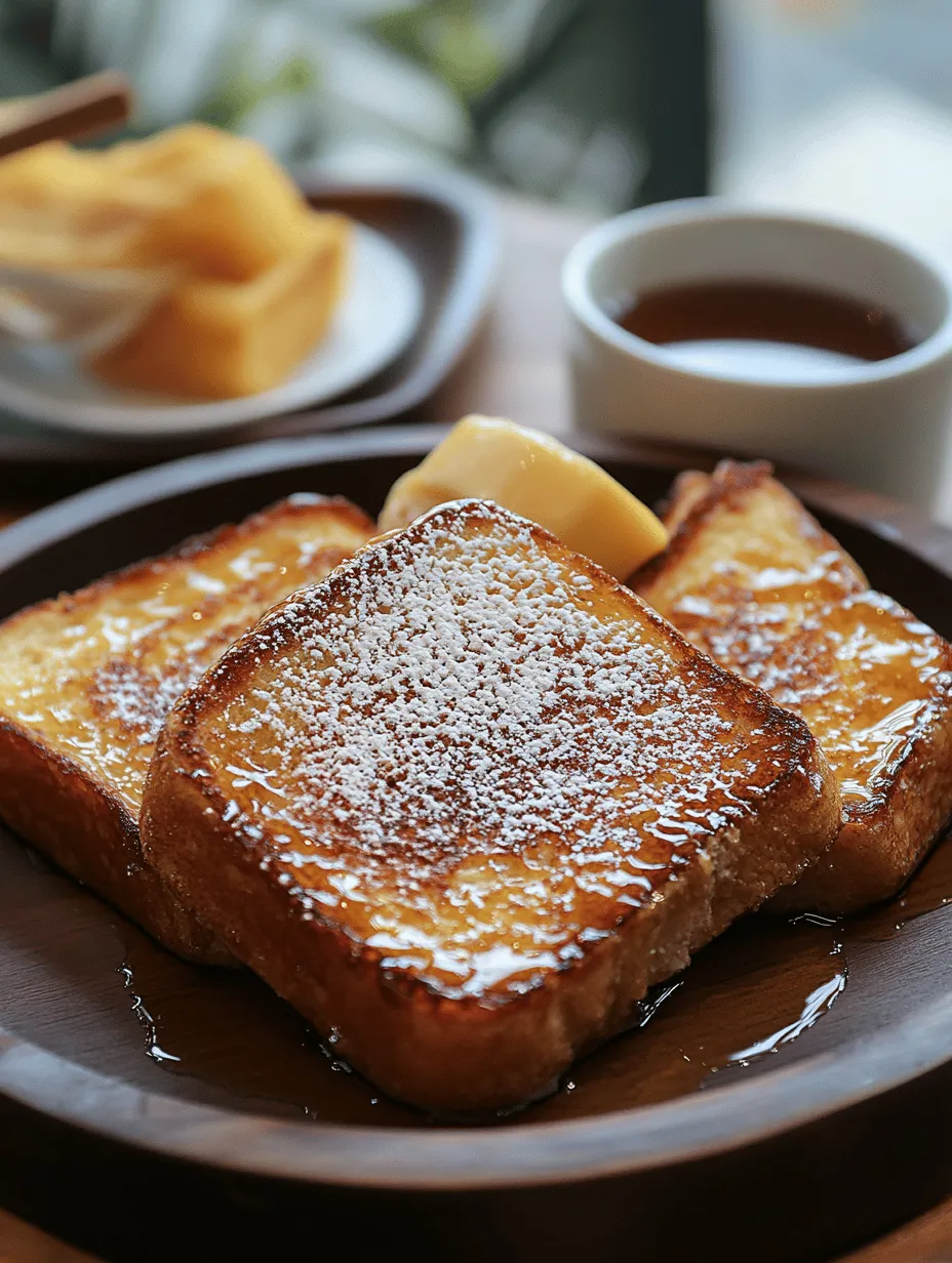 French toast is a beloved breakfast dish enjoyed around the globe, known for its delightful combination of crispy exterior and soft, fluffy interior. This versatile dish has countless variations, each reflecting the local culture and ingredients. Among the many styles of French toast, the Hong Kong Style French Toast stands out with its unique twist and indulgent flavors.