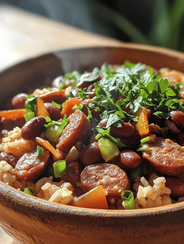 Red beans and rice is more than just a meal; it is a comforting classic deeply rooted in the heart of Southern cuisine. This dish, which has graced tables for generations, embodies the essence of comfort food. Each spoonful brings warmth and nostalgia, often evoking memories of family gatherings and festive celebrations. Whether enjoyed on a chilly evening or as a hearty side dish for a larger feast, red beans and rice is a versatile dish that can adapt to various tastes and dietary preferences.