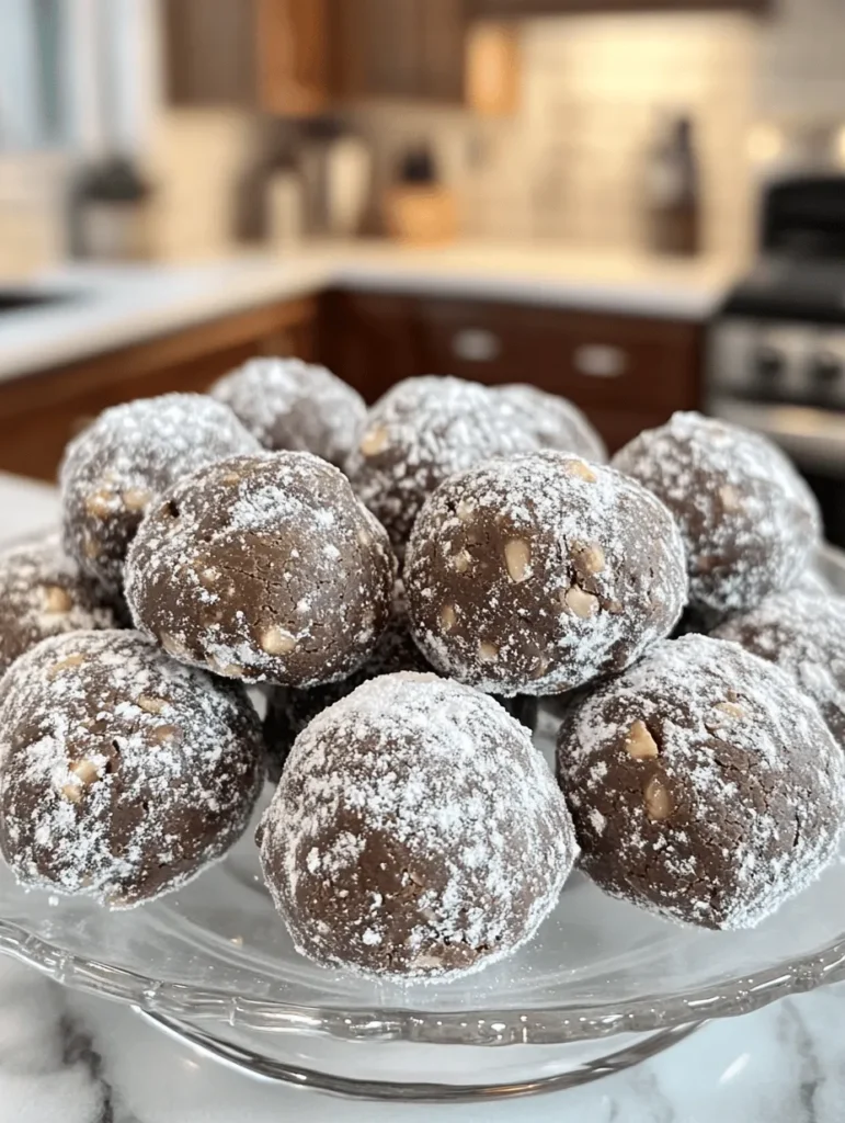 If you’re looking for a delightful treat that combines rich chocolate flavor with a snowy exterior, look no further than Easy Chocolate Snowball Cookies. These cookies are not just a visual delight; they offer a melt-in-your-mouth experience that makes them perfect for any occasion. Whether you're preparing for a holiday gathering, a cozy family evening, or simply satisfying your sweet cravings, this simple yet elegant recipe will have you impressing friends and family with minimal effort.