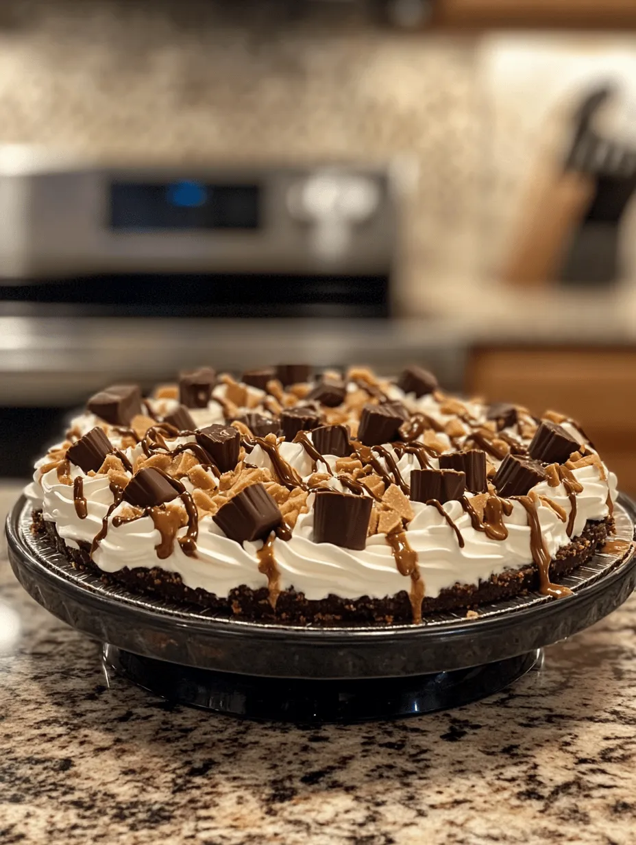 If you’re a fan of the irresistible combination of chocolate and peanut butter, then this Peanut Butter Cup Pie is about to become your new favorite dessert. This indulgent pie boasts a rich, creamy filling nestled in a perfectly crumbly crust, making it an eye-catching centerpiece for any occasion. Whether you’re hosting a dinner party, celebrating a special event, or simply rewarding yourself after a long week, this pie delivers a next-level deliciousness that will leave your guests raving and your taste buds dancing.