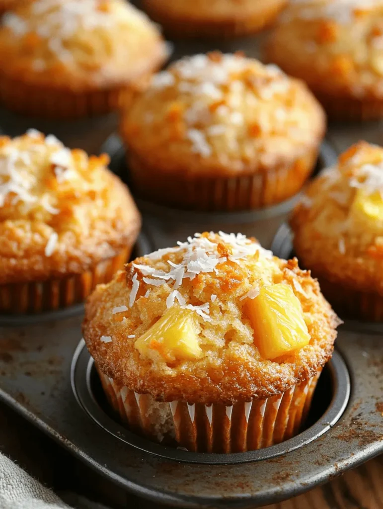 Discover the delightful fusion of tropical flavors and wholesome ingredients with Hawaiian Pineapple Carrot Muffins. This recipe not only brings the sweetness of pineapple and the earthiness of carrots together, but it also creates a moist, flavorful treat that’s perfect for breakfast or a snack. The combination of these ingredients results in a muffin that is not only delicious but also packed with nutrients, making it an excellent choice for those looking to enjoy a healthier treat without sacrificing flavor.