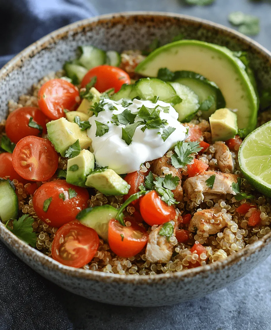 Before we dive into the recipe, let’s take a closer look at the key ingredients that make this bowl so nutritious. Understanding the health advantages of the primary components is essential for appreciating the value of the Zesty Quinoa & Chicken Bowl.