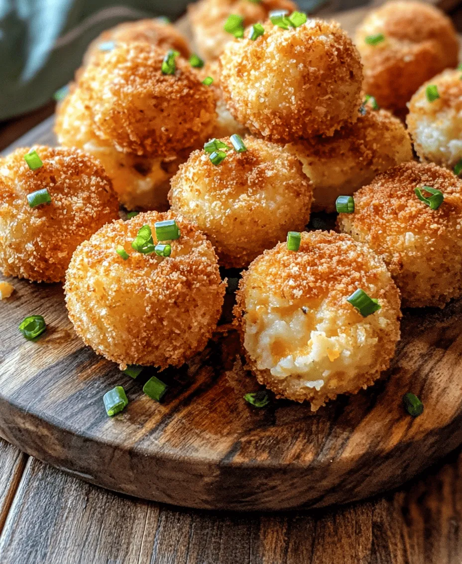 In the world of culinary delights, few dishes evoke the warmth and comfort of mashed potatoes. When left over from a family meal, these creamy, buttery potatoes often find themselves relegated to the back of the fridge. However, the recipe for Golden Cheesy Mashed Potato Bites offers a delicious way to transform those leftovers into an irresistible snack or appetizer. Whether you're hosting a party, looking for a fun side dish for family dinner, or simply craving a tasty treat, these cheesy potato bites are sure to please everyone at the table.