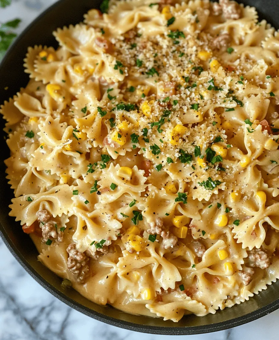 If you're searching for a comforting and satisfying meal that the whole family will love, look no further than the Creamy Ranch Beef Bowtie Skillet with Sweet Corn Magic. This delightful dish combines the hearty flavors of ground beef, the unique texture of bowtie pasta, and the sweetness of corn, all enveloped in a creamy ranch sauce. It’s a symphony of taste and texture that brings together the best of savory and sweet in every mouthful.
