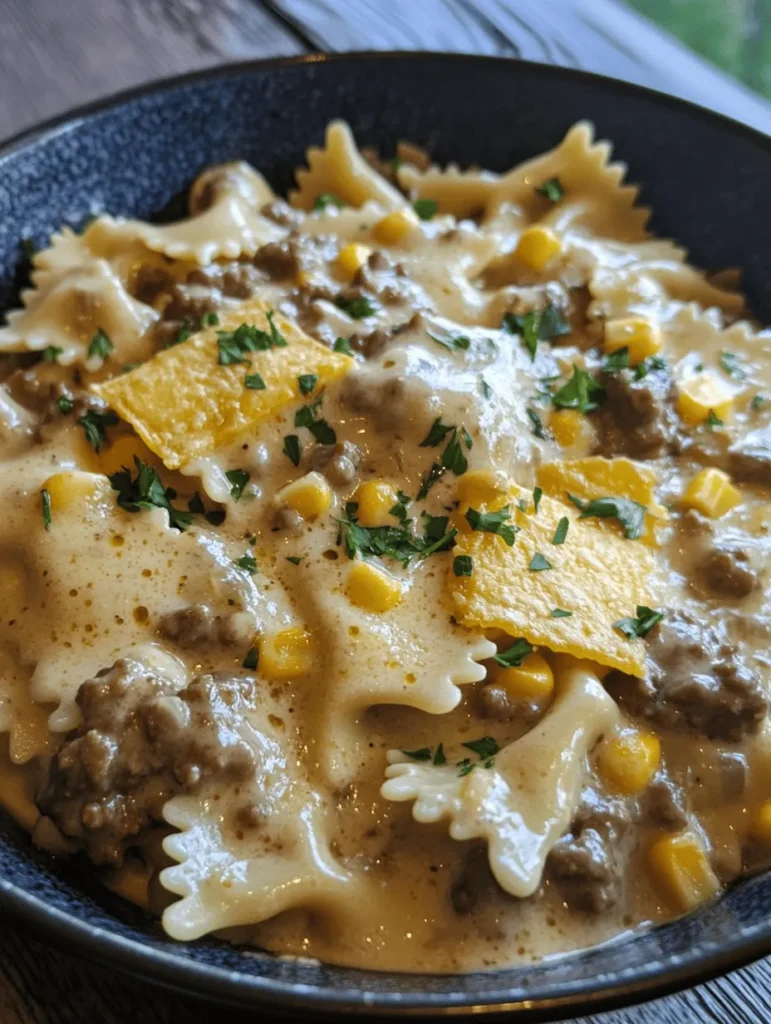 If you're searching for a comforting and satisfying meal that the whole family will love, look no further than the Creamy Ranch Beef Bowtie Skillet with Sweet Corn Magic. This delightful dish combines the hearty flavors of ground beef, the unique texture of bowtie pasta, and the sweetness of corn, all enveloped in a creamy ranch sauce. It’s a symphony of taste and texture that brings together the best of savory and sweet in every mouthful.