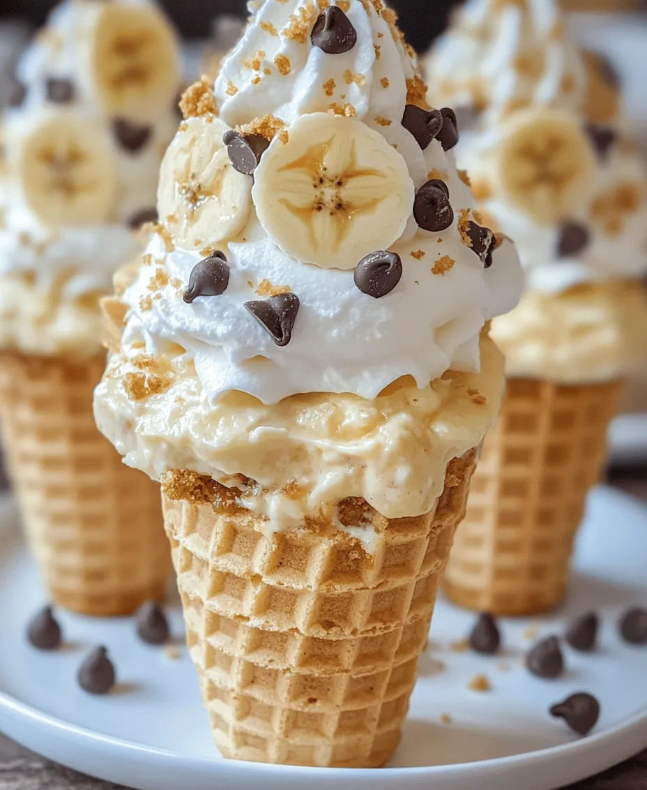 If you're on the lookout for a dessert that beautifully marries nostalgia with a modern twist, look no further than our Banana Pudding Cheesecake Cones. This delightful recipe captures the creamy richness of cheesecake while evoking the familiar, comforting flavors of classic banana pudding, all presented in a fun and portable cone format. Whether you're hosting a gathering, celebrating a birthday, or simply indulging in a sweet treat at home, these cones are sure to be a hit among both kids and adults alike.