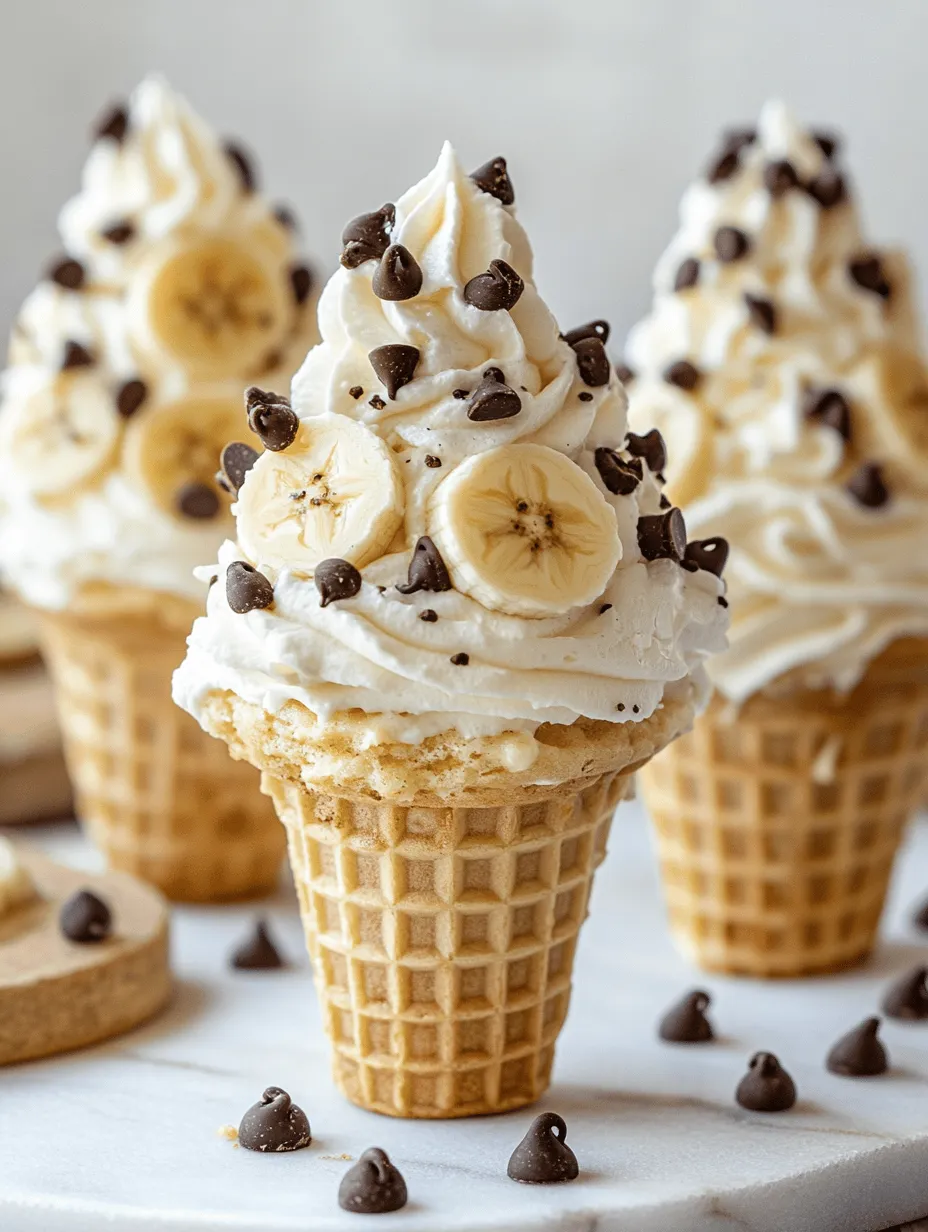 If you're on the lookout for a dessert that beautifully marries nostalgia with a modern twist, look no further than our Banana Pudding Cheesecake Cones. This delightful recipe captures the creamy richness of cheesecake while evoking the familiar, comforting flavors of classic banana pudding, all presented in a fun and portable cone format. Whether you're hosting a gathering, celebrating a birthday, or simply indulging in a sweet treat at home, these cones are sure to be a hit among both kids and adults alike.