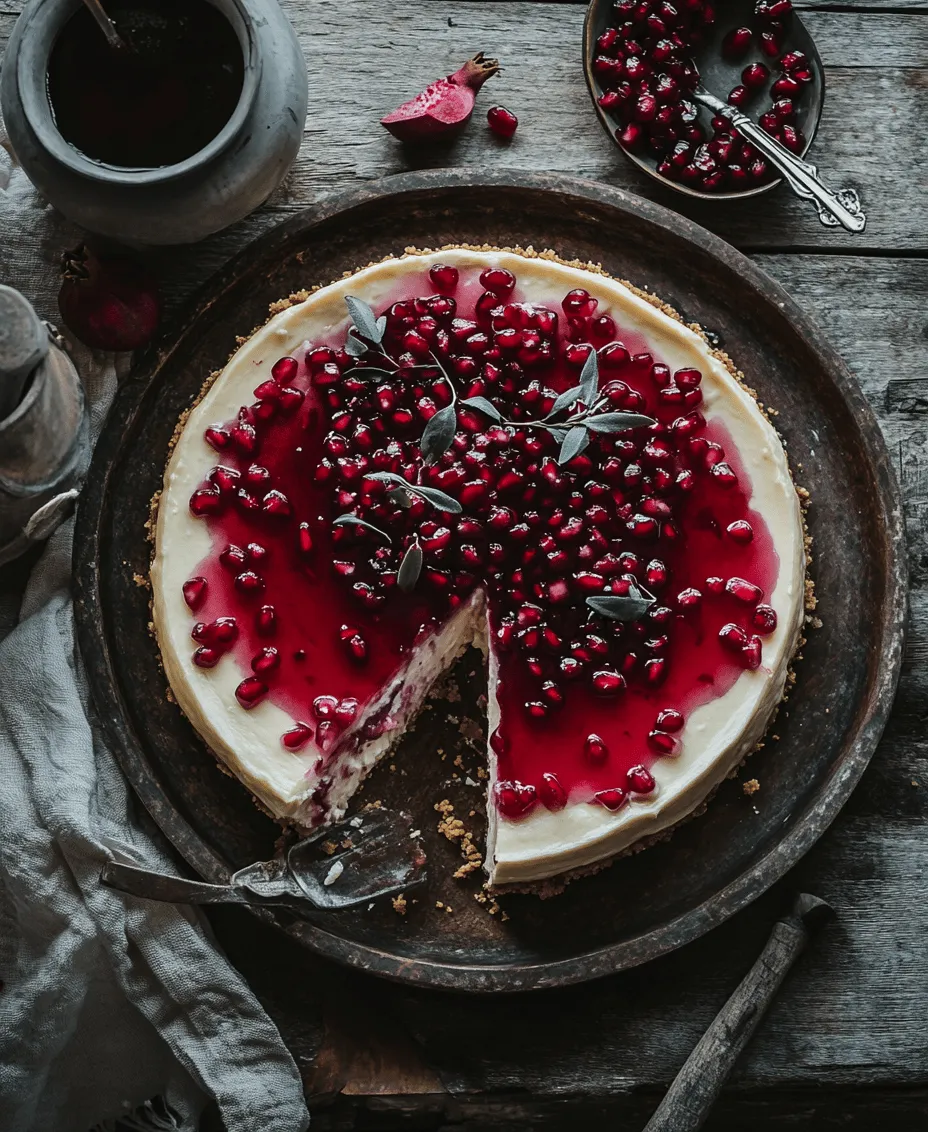 Desserts have a unique ability to evoke joy and create cherished memories, and among the vast array of sweet treats, cheesecake holds a special place in many hearts. However, traditional cheesecakes can often be rich and heavy, leaving us longing for a lighter alternative that doesn't compromise on flavor or satisfaction. Enter the Greek Yogurt Cheesecake with Pomegranate Syrup. This delightful twist on a classic dessert incorporates the creamy, tangy goodness of Greek yogurt, resulting in a cheesecake that is not only lighter but also packs a nutritional punch.