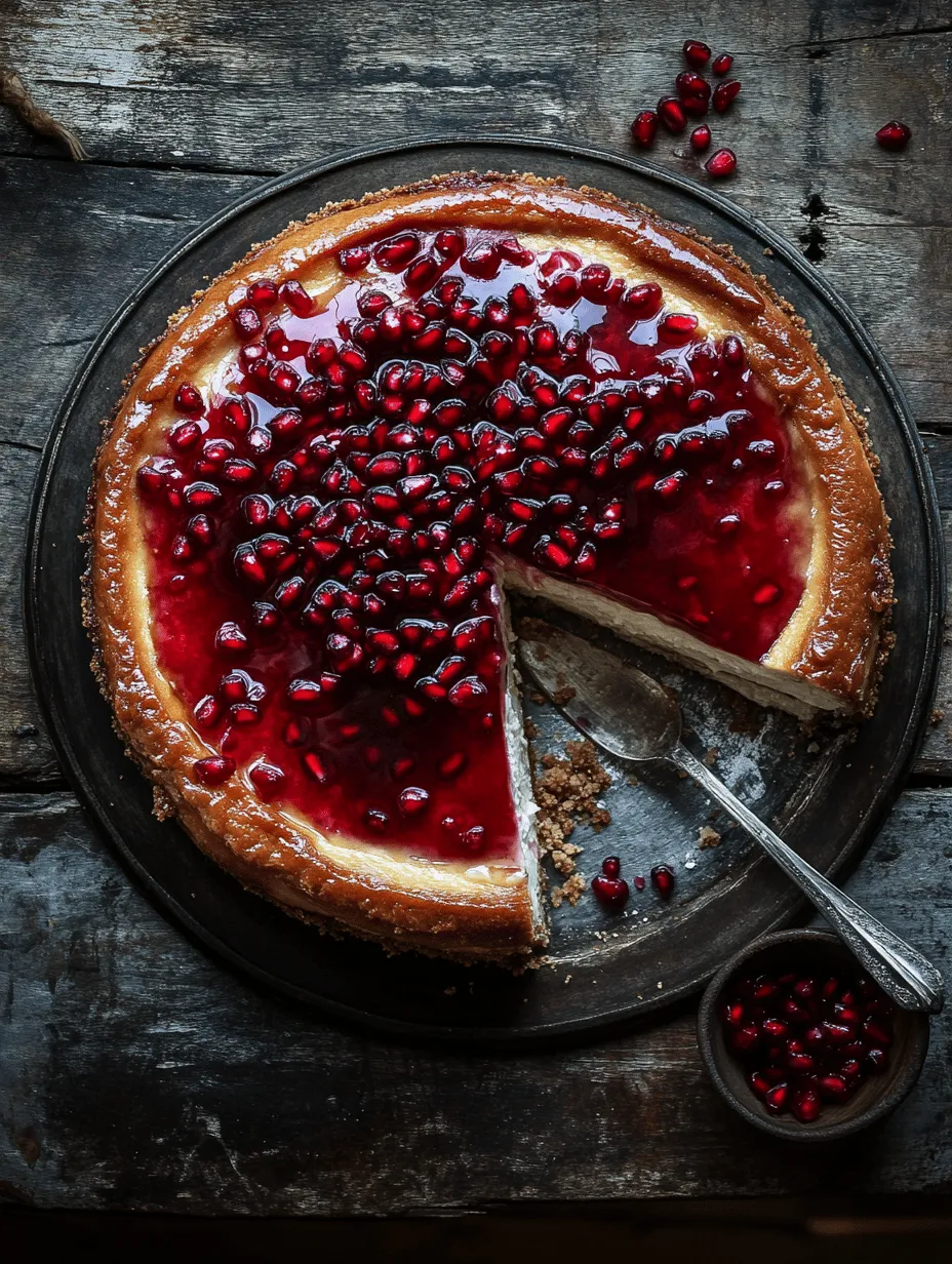 Desserts have a unique ability to evoke joy and create cherished memories, and among the vast array of sweet treats, cheesecake holds a special place in many hearts. However, traditional cheesecakes can often be rich and heavy, leaving us longing for a lighter alternative that doesn't compromise on flavor or satisfaction. Enter the Greek Yogurt Cheesecake with Pomegranate Syrup. This delightful twist on a classic dessert incorporates the creamy, tangy goodness of Greek yogurt, resulting in a cheesecake that is not only lighter but also packs a nutritional punch.