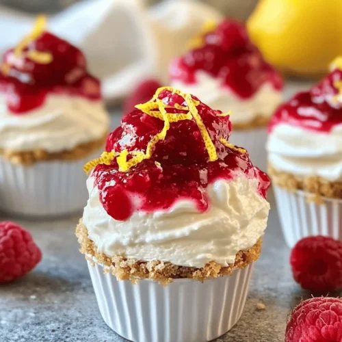 As the temperatures rise and sunny days beckon, the allure of no-bake desserts becomes increasingly irresistible. These delightful treats offer a perfect solution for those hot summer days when turning on the oven feels less than appealing. Among the myriad of no-bake options, mini lemon raspberry cheesecakes stand out as a vibrant and refreshing choice, ideal for summer gatherings or simply enjoying a sweet moment at home.