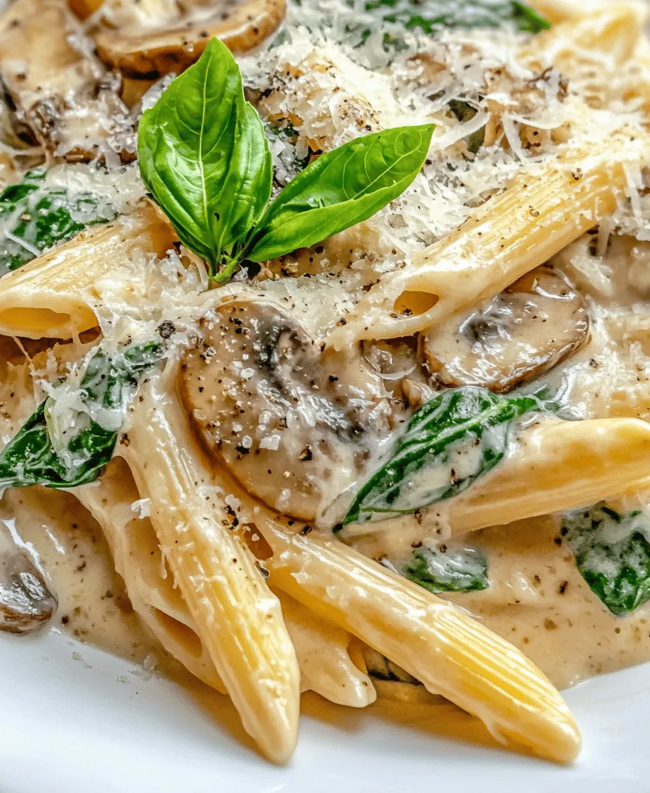 When it comes to quick and satisfying meals, few dishes rival the enticing combination of spinach, mushrooms, and pasta. This Spinach and Mushroom Pasta Delight is not only a feast for the taste buds but also a celebration of nutritious ingredients that come together in a harmony of flavor and texture. Whether you're a seasoned home cook or just starting your culinary journey, this recipe is designed to appeal to anyone seeking a delicious yet uncomplicated meal option.