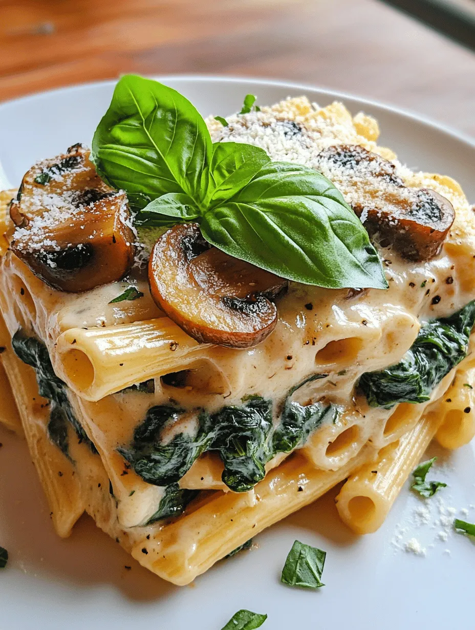 When it comes to quick and satisfying meals, few dishes rival the enticing combination of spinach, mushrooms, and pasta. This Spinach and Mushroom Pasta Delight is not only a feast for the taste buds but also a celebration of nutritious ingredients that come together in a harmony of flavor and texture. Whether you're a seasoned home cook or just starting your culinary journey, this recipe is designed to appeal to anyone seeking a delicious yet uncomplicated meal option.