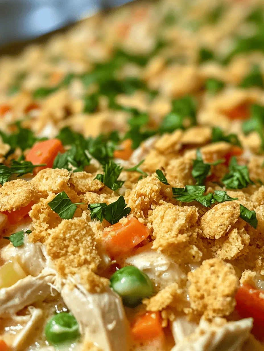 Creating the perfect Southern Comfort Chicken Casserole hinges on a careful selection of ingredients, each contributing to the dish's unique flavor and texture profile. Let’s explore the key components that make this recipe a delightful experience.
