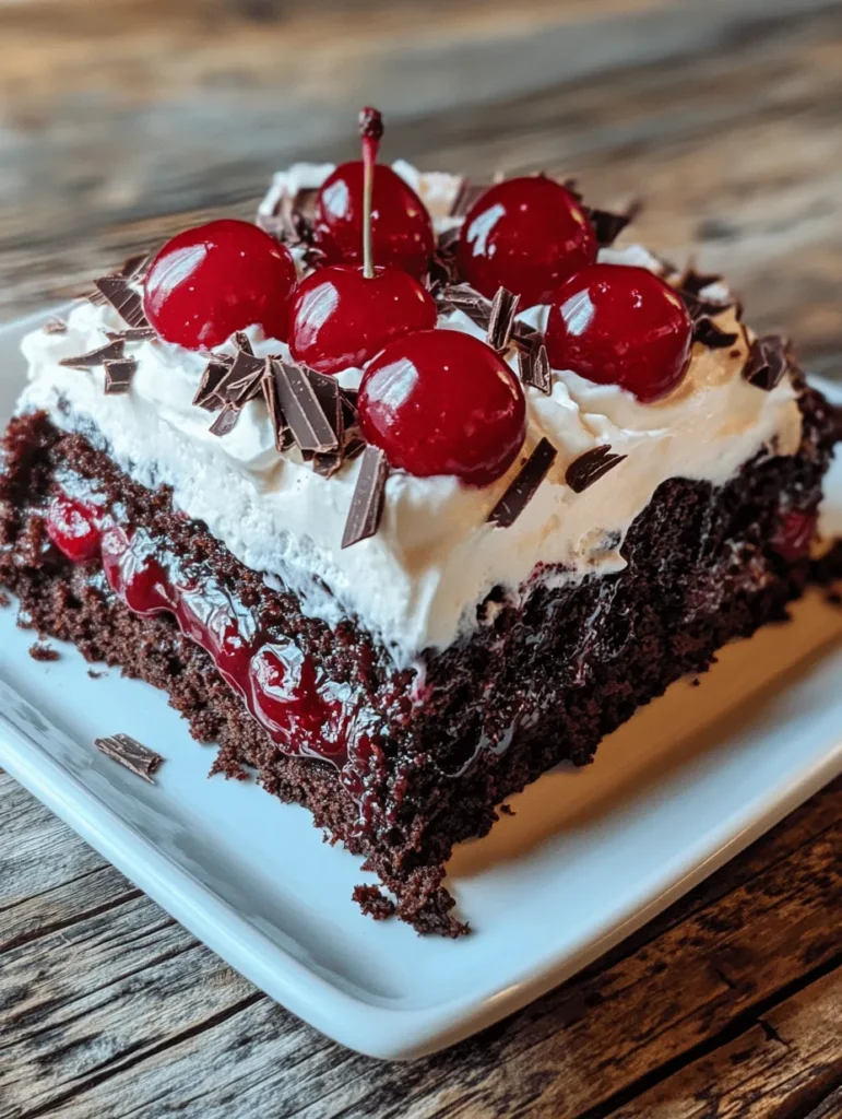 The Black Forest Cake, or Schwarzwälder Kirschtorte as it is known in its native Germany, is a dessert that has captured the hearts of many across the globe. Its rich history dates back to the early 20th century in the Black Forest region of Germany, where it was first created. This iconic cake is much more than just a sweet treat; it symbolizes celebration and indulgence, often gracing the tables of birthdays, weddings, and festive gatherings. With its layers of rich chocolate cake, luscious cherry filling, and fluffy whipped cream, the Black Forest Cake represents a perfect harmony of flavors and textures that leave a lasting impression on anyone lucky enough to indulge in a slice.