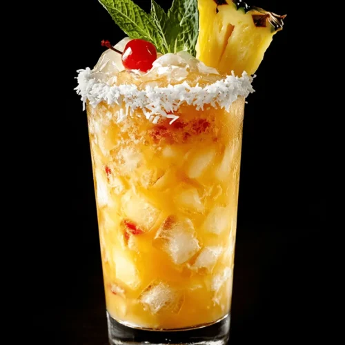 Embrace the tropical vibes with a refreshing drink that transports you to sun-soaked beaches and swaying palm trees: the Tropical Bliss Pineapple Coconut Italian Soda. This delightful beverage combines the sweet essence of fresh pineapple juice with the creamy richness of coconut, all elevated by the effervescent kick of soda water. Whether you're lounging by the pool, hosting a summer gathering, or simply treating yourself to a tropical escape at home, this Italian soda is sure to quench your thirst and delight your taste buds.