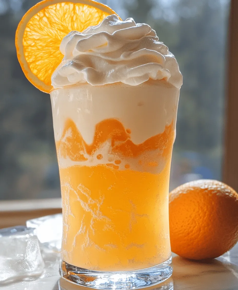 The nostalgic flavors of Orange Creamsicle conjure memories of sun-soaked summer days, ice cream trucks, and carefree childhood moments. This beloved treat, with its delightful blend of citrus and creamy sweetness, has a place in the hearts of many. Today, we’re excited to share a recipe for Orange Creamsicle Soda, a refreshing beverage that captures that same nostalgic essence but with a twist. Perfect for warm days or special occasions, this Italian-inspired orange cream soda is sure to impress your family and friends.