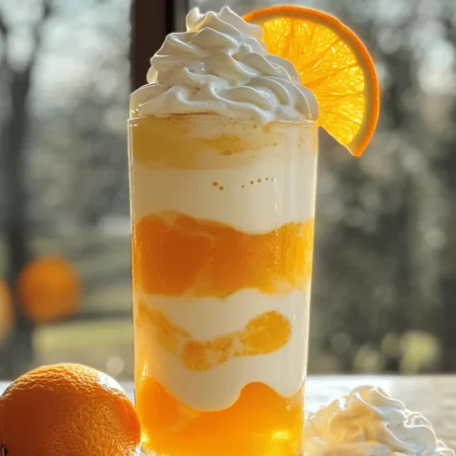 The nostalgic flavors of Orange Creamsicle conjure memories of sun-soaked summer days, ice cream trucks, and carefree childhood moments. This beloved treat, with its delightful blend of citrus and creamy sweetness, has a place in the hearts of many. Today, we’re excited to share a recipe for Orange Creamsicle Soda, a refreshing beverage that captures that same nostalgic essence but with a twist. Perfect for warm days or special occasions, this Italian-inspired orange cream soda is sure to impress your family and friends.