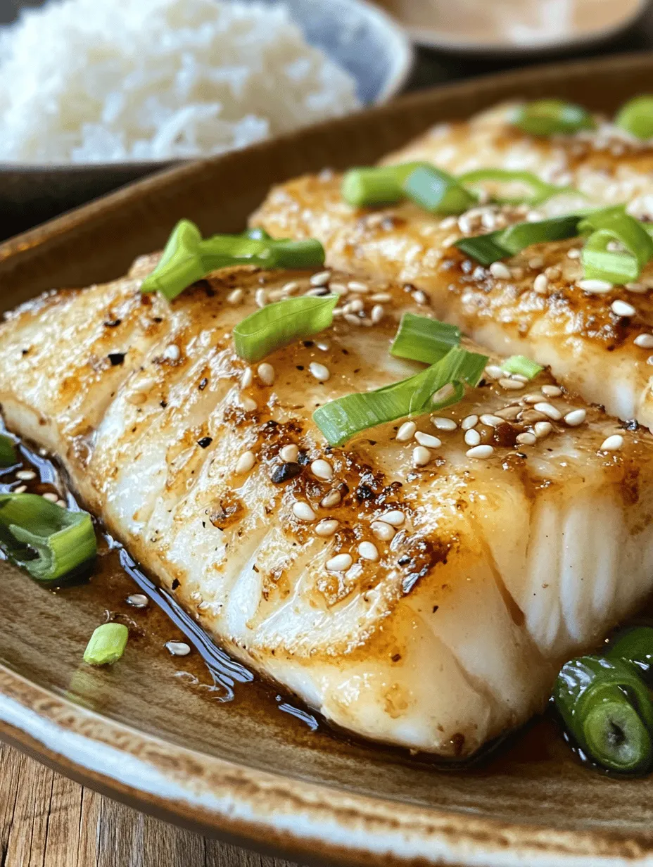 Cod is a beloved fish that has gained popularity among home cooks and professional chefs alike for its mild flavor, flaky texture, and versatility in various cuisines. Not only does cod make a fantastic canvas for a range of flavors, but it also offers numerous health benefits, making it a top choice for those seeking nutritious protein sources. In this Easy Ginger Soy Cod recipe, we will explore the bright and savory flavor profile created by the harmonious combination of ginger, soy sauce, and honey. These ingredients not only enhance the natural taste of the cod but also bring a delightful balance of sweet, salty, and umami notes to your plate.