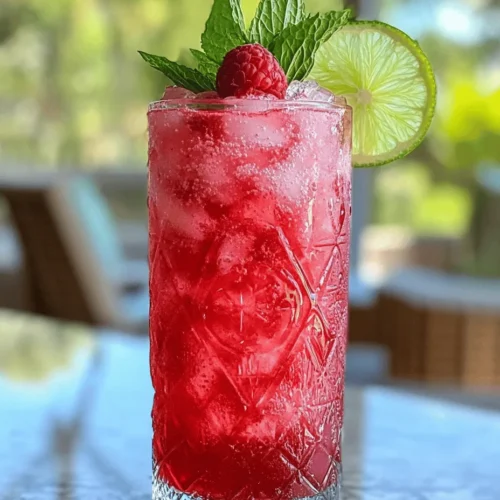 In the world of refreshing beverages, few drinks can rival the delightful combination of tartness and sweetness found in a Raspberry Key Lime Italian Soda. This vibrant concoction dazzles the senses with its beautiful ruby-red hue and invigorating flavors, making it an ideal choice for warm summer days, outdoor picnics, or festive gatherings. Whether you're hosting a barbecue, celebrating a birthday, or simply enjoying a sunny afternoon, this Italian soda is sure to impress both family and friends.