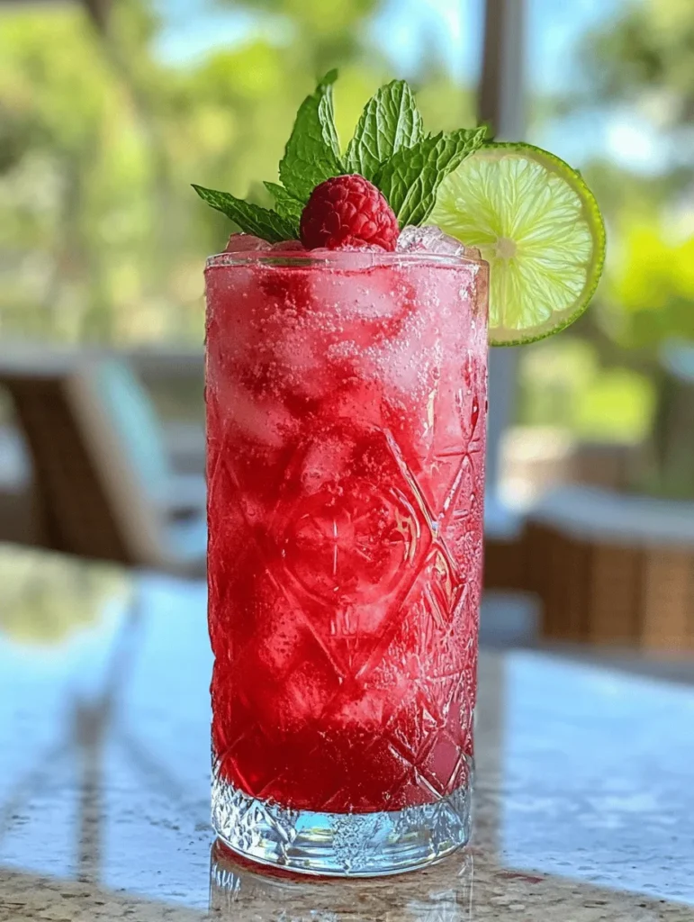 In the world of refreshing beverages, few drinks can rival the delightful combination of tartness and sweetness found in a Raspberry Key Lime Italian Soda. This vibrant concoction dazzles the senses with its beautiful ruby-red hue and invigorating flavors, making it an ideal choice for warm summer days, outdoor picnics, or festive gatherings. Whether you're hosting a barbecue, celebrating a birthday, or simply enjoying a sunny afternoon, this Italian soda is sure to impress both family and friends.