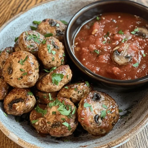 In the realm of family dinners, few meals can compete with the irresistible charm of meatballs, especially when they are as succulent and flavorful as Mushroom Chicken Meatballs. This dish combines the lean goodness of ground chicken with the earthy depth of mushrooms, creating a delightful fusion that is both nutritious and satisfying. Perfect for a weeknight meal or a cozy gathering, these meatballs are versatile enough to be served with spaghetti, in a sub, or even alongside a fresh salad.