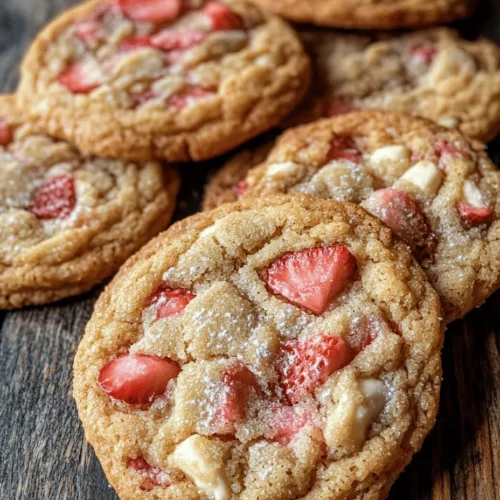 If you're looking for a cookie that encapsulates the essence of spring and summer, look no further than strawberry cream cheese cookies. These delightful treats marry the sweet, juicy flavors of fresh strawberries with the rich, creamy texture of cream cheese, resulting in a cookie that is not only delicious but also visually appealing. The bright pink hue that emerges from the strawberries makes them perfect for celebrations, gatherings, or simply to enjoy at home with a cup of tea or coffee.