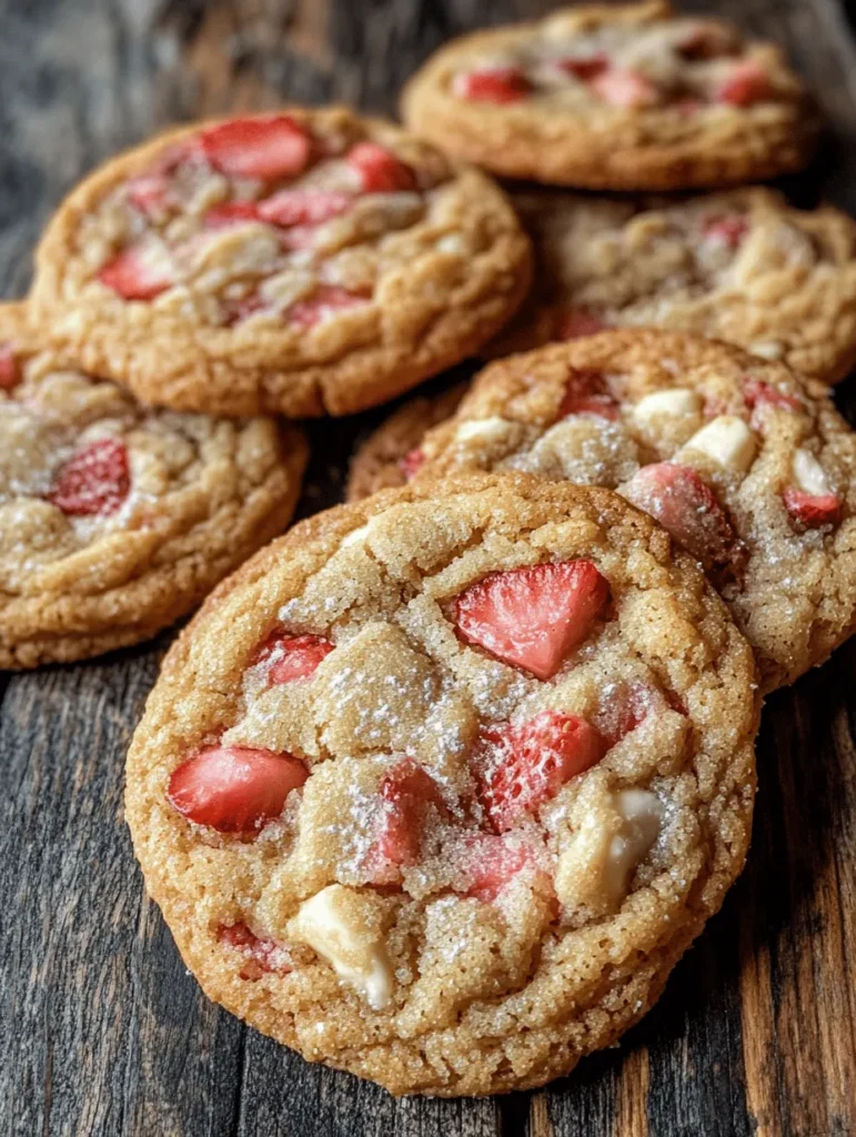 If you're looking for a cookie that encapsulates the essence of spring and summer, look no further than strawberry cream cheese cookies. These delightful treats marry the sweet, juicy flavors of fresh strawberries with the rich, creamy texture of cream cheese, resulting in a cookie that is not only delicious but also visually appealing. The bright pink hue that emerges from the strawberries makes them perfect for celebrations, gatherings, or simply to enjoy at home with a cup of tea or coffee.