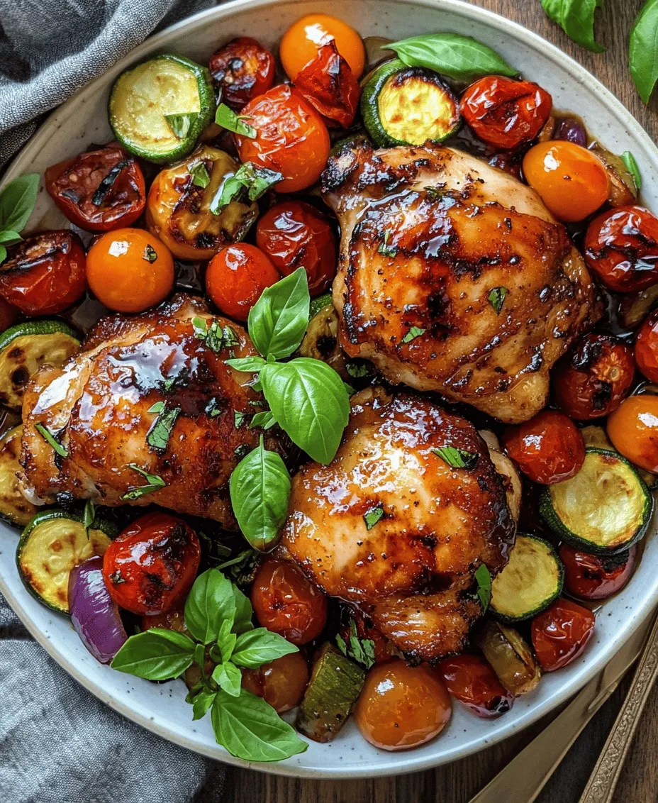 In today’s fast-paced world, finding meals that are both quick to prepare and wholesome is paramount. Balsamic Glazed Chicken and Veggies delivers on both fronts. The dish is not only easy to throw together but also brings a delightful array of flavors that appeal to both adults and children. The combination of tender chicken, fresh vegetables, and a tangy-sweet glaze creates a satisfying meal that leaves everyone happy and full.