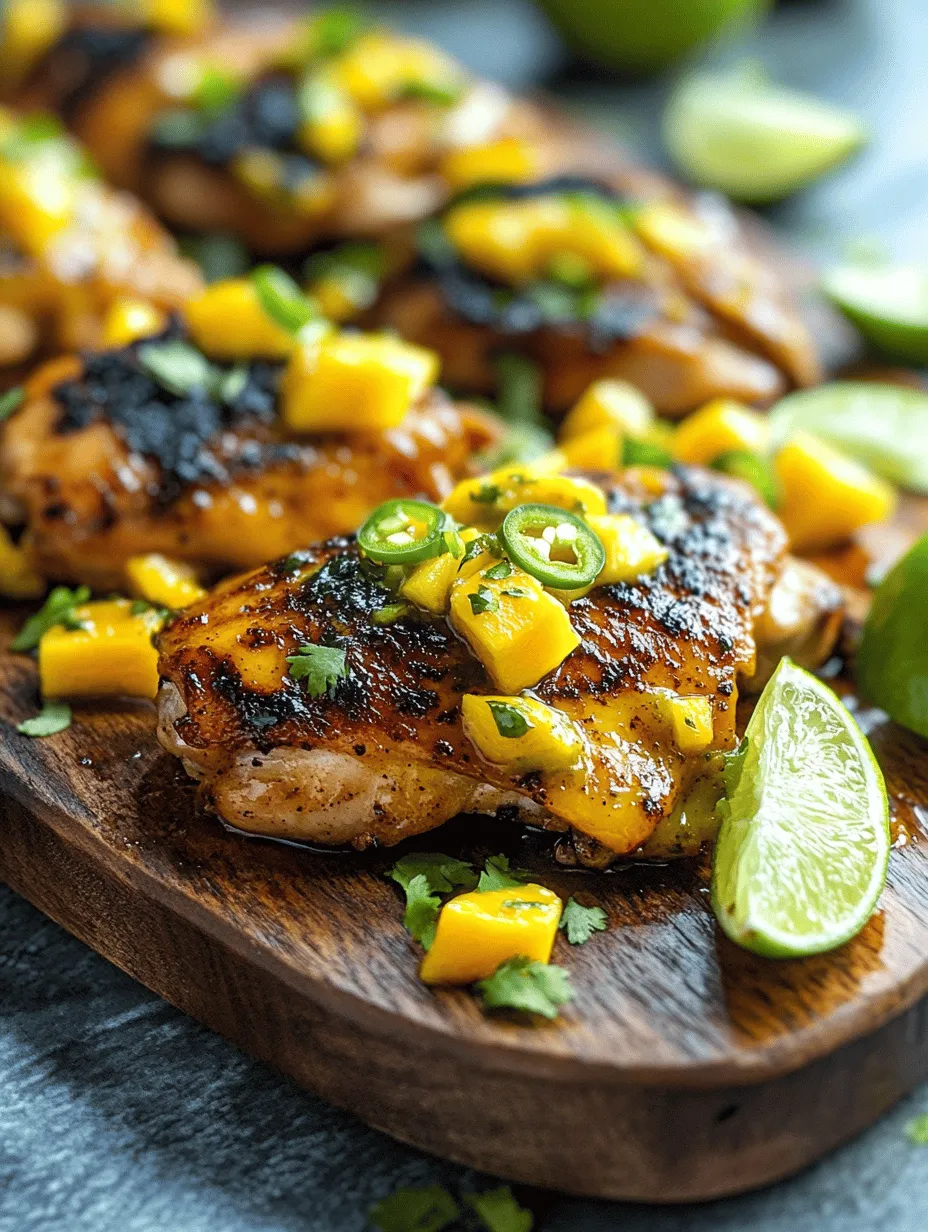 Welcome to the vibrant world of "Chicken in Coconut Mango Verde Sauce," a dish that embodies the essence of tropical flavors, perfect for any dinner table. This recipe beautifully marries the rich, creamy notes of coconut milk with the sweet, juicy allure of ripe mango, all while complementing succulent marinated chicken thighs. The dish is not only a feast for the eyes, with its bright colors and enticing aromas, but it’s also a wholesome choice for family dinners, special celebrations, or a delightful weeknight meal that requires minimal effort but delivers maximum satisfaction.