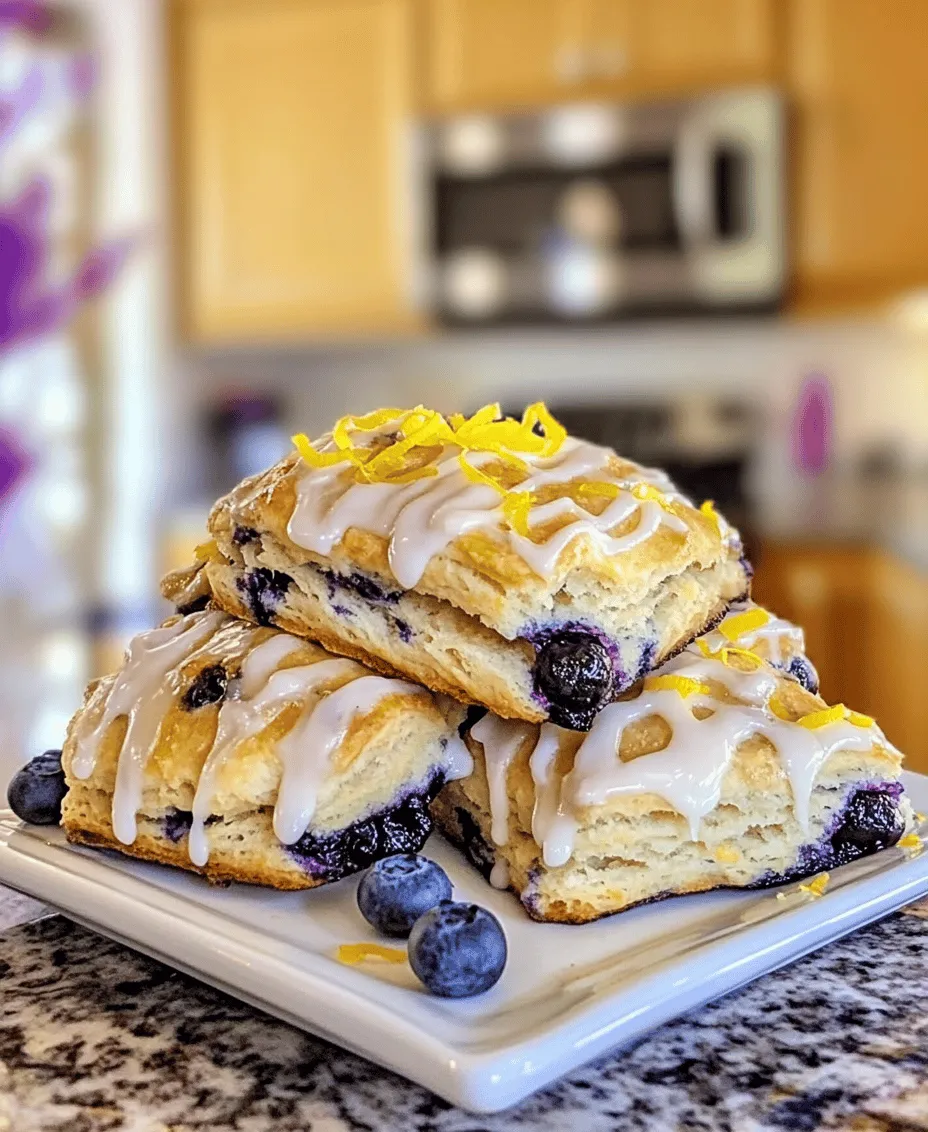 There’s something undeniably appealing about the combination of fresh blueberries and zesty lemon. The vibrant burst of juicy blueberries paired with the tangy brightness of lemon creates a flavor profile that is both refreshing and indulgent. This delightful recipe for Blueberry Biscuits with Lemon Glaze takes this classic pairing to new heights, offering a treat that's perfect for breakfast, a midday snack, or even a light dessert. Whether you're enjoying them with a cup of coffee in the morning or as an afternoon pick-me-up, these biscuits are versatile enough to fit any occasion.