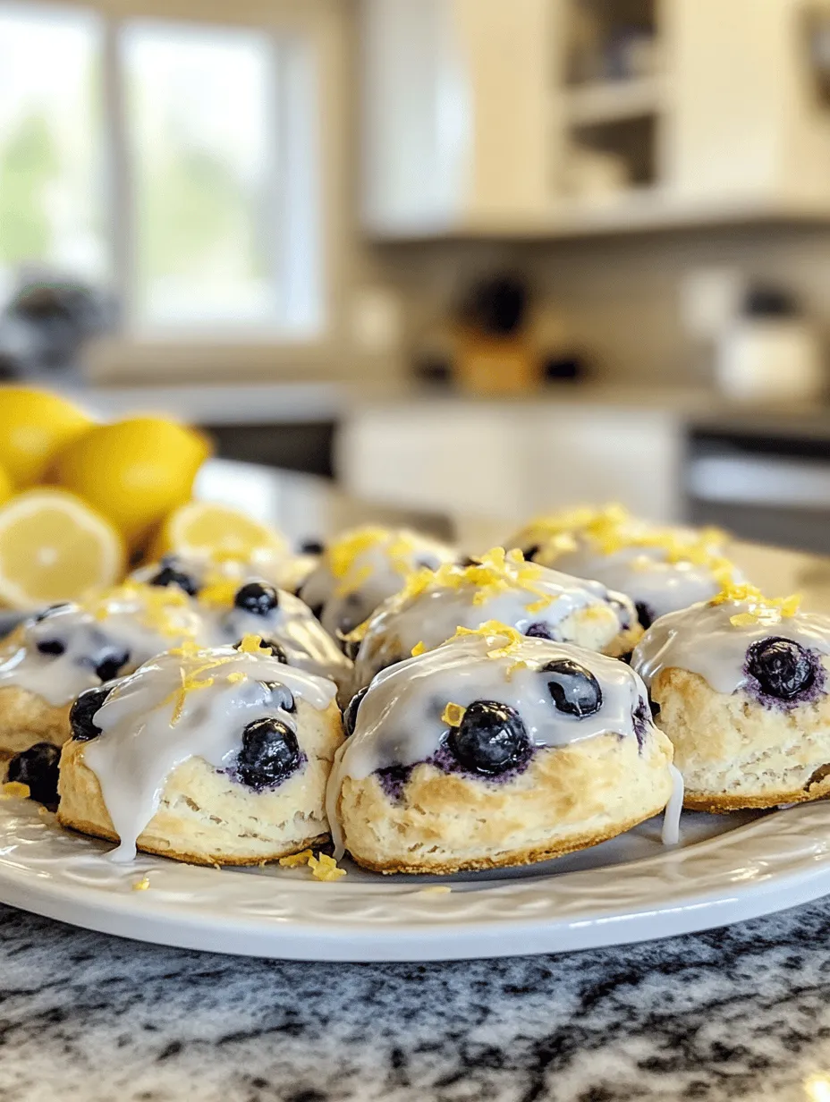 There’s something undeniably appealing about the combination of fresh blueberries and zesty lemon. The vibrant burst of juicy blueberries paired with the tangy brightness of lemon creates a flavor profile that is both refreshing and indulgent. This delightful recipe for Blueberry Biscuits with Lemon Glaze takes this classic pairing to new heights, offering a treat that's perfect for breakfast, a midday snack, or even a light dessert. Whether you're enjoying them with a cup of coffee in the morning or as an afternoon pick-me-up, these biscuits are versatile enough to fit any occasion.