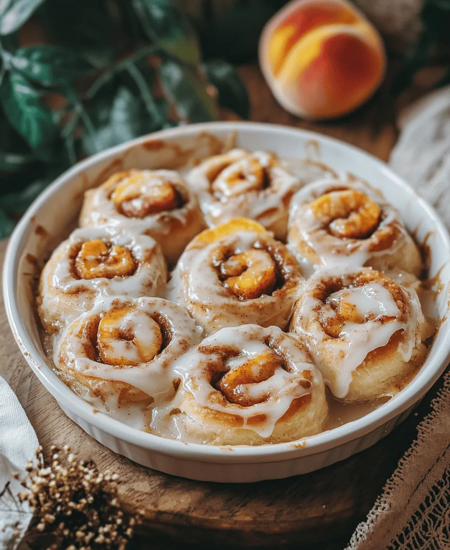 Imagine a warm morning where the aroma of freshly baked cinnamon rolls wafts through your kitchen, mingling with the sweet scent of ripe peaches. This is the magic of Peach Cobbler Cinnamon Rolls—a delightful fusion that brings together the beloved comfort of traditional cinnamon rolls and the summery sweetness of peach cobbler. Whether you’re hosting a brunch gathering or simply treating yourself to a cozy breakfast at home, these rolls are sure to impress with their tender dough, cinnamon filling, and luscious peach topping.